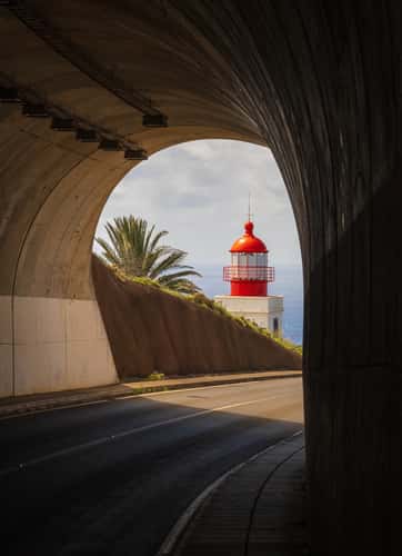 Tunnel View Farol da Ponta do Pargo, Madeira