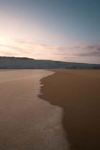 Tuzbair Salt Flats - Crusty Perimeter