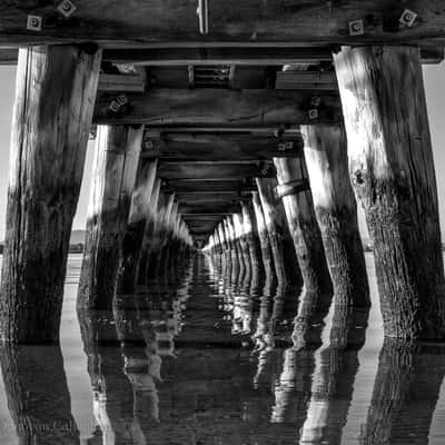 Under the Jetty, Port Welshpool, Victoria, Australia