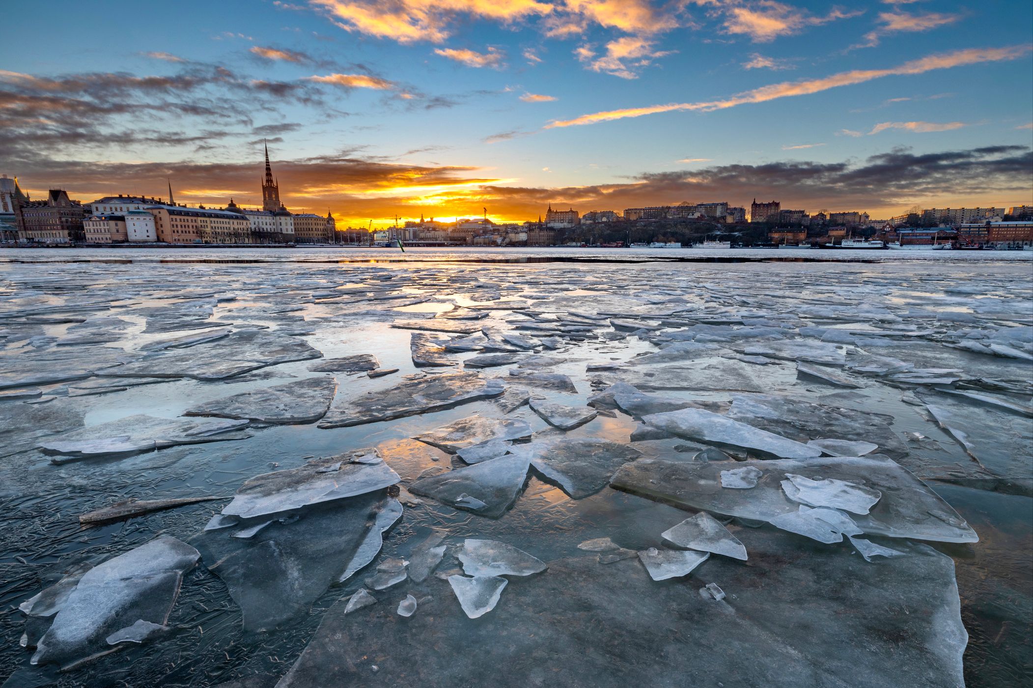 View of Riddarholm, Stockholm, Sweden