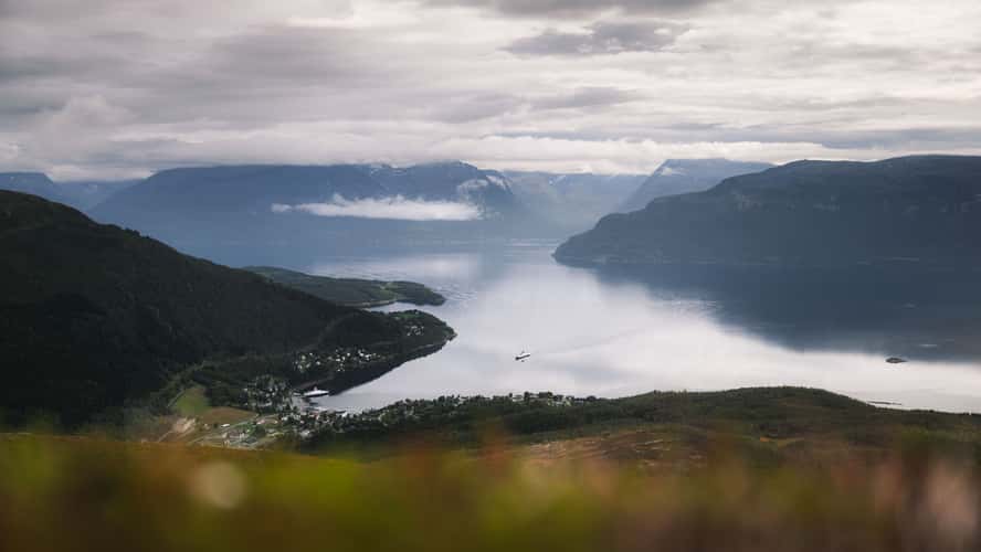 View to Lyngenfjord