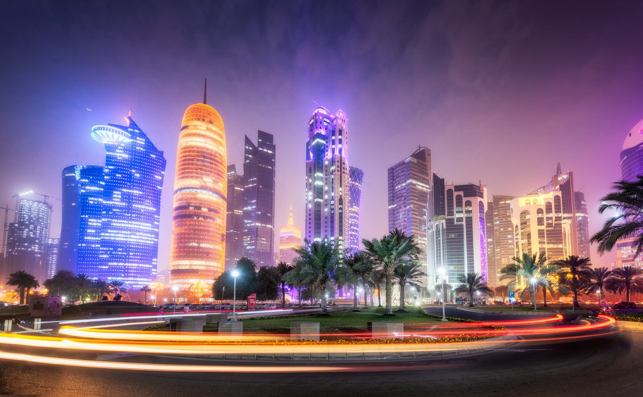 West Bay Panorama, Qatar