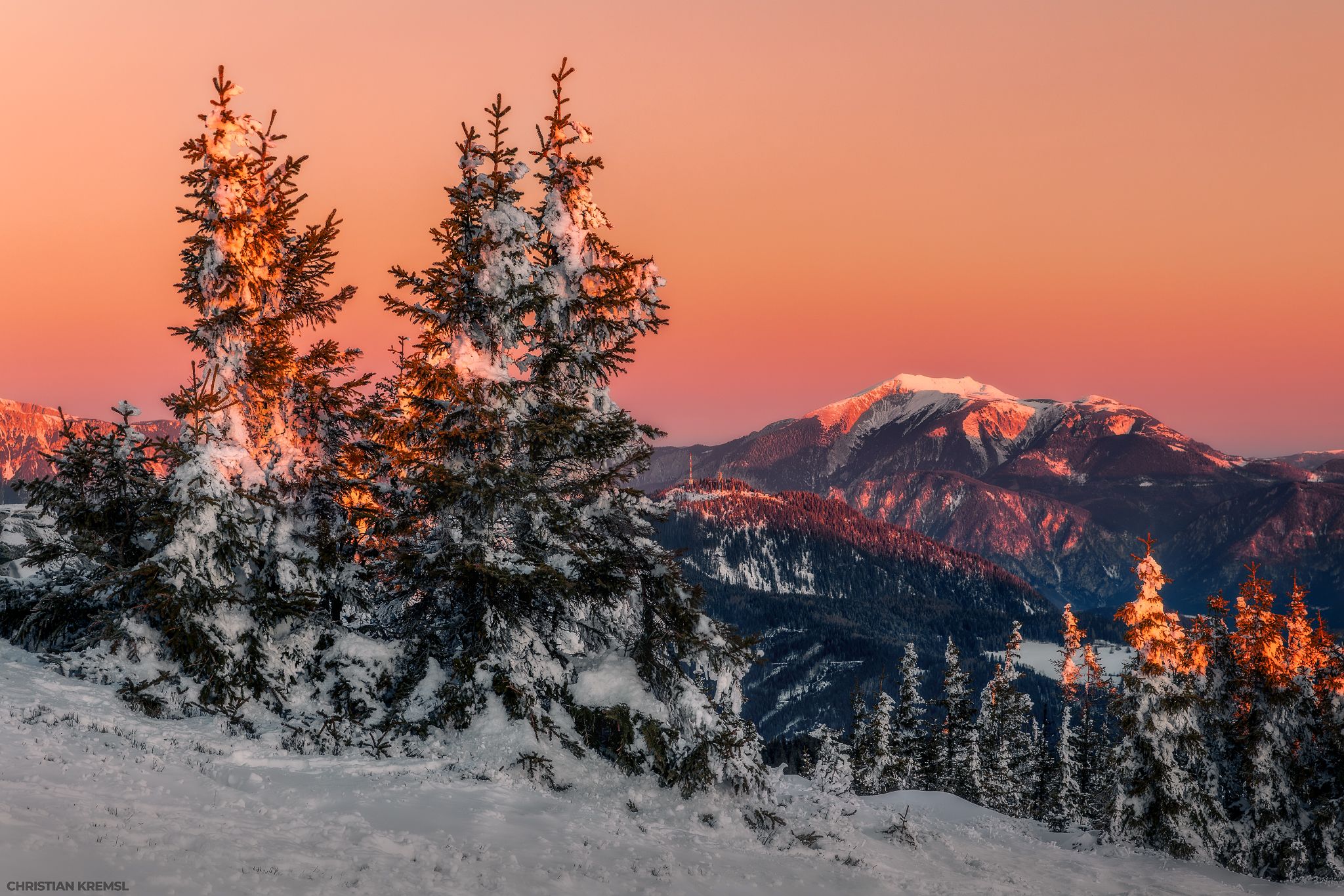 Winter Morning Atmosphere, Austria