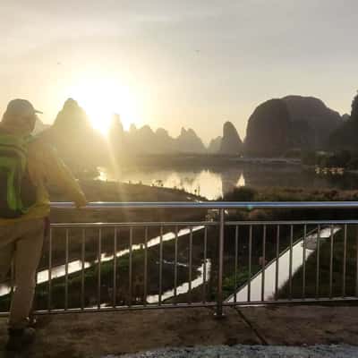 Yulong Bay viewpoint, China