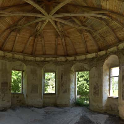 A classicist gazebo - Uherčice, Czech Republic