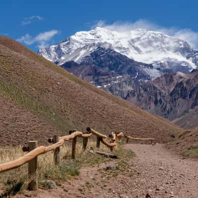 Aconcagua from Horcones, Argentina