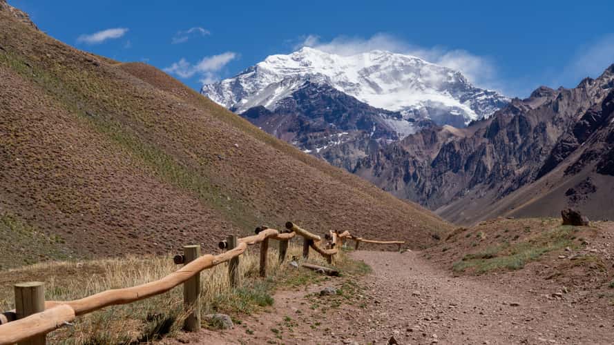Aconcagua from Horcones