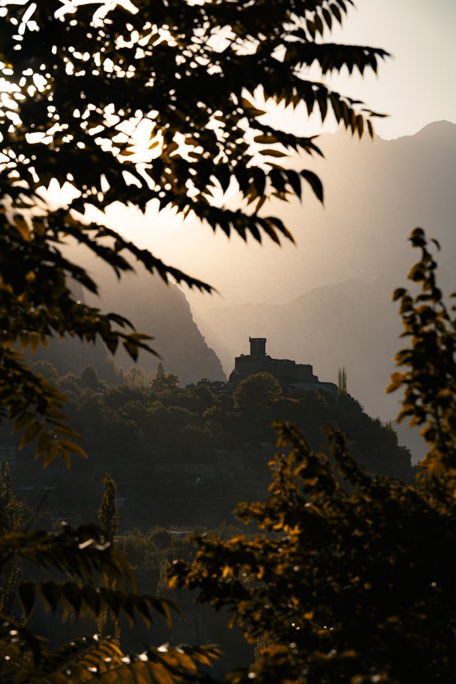 Altit Fort View from the West, China