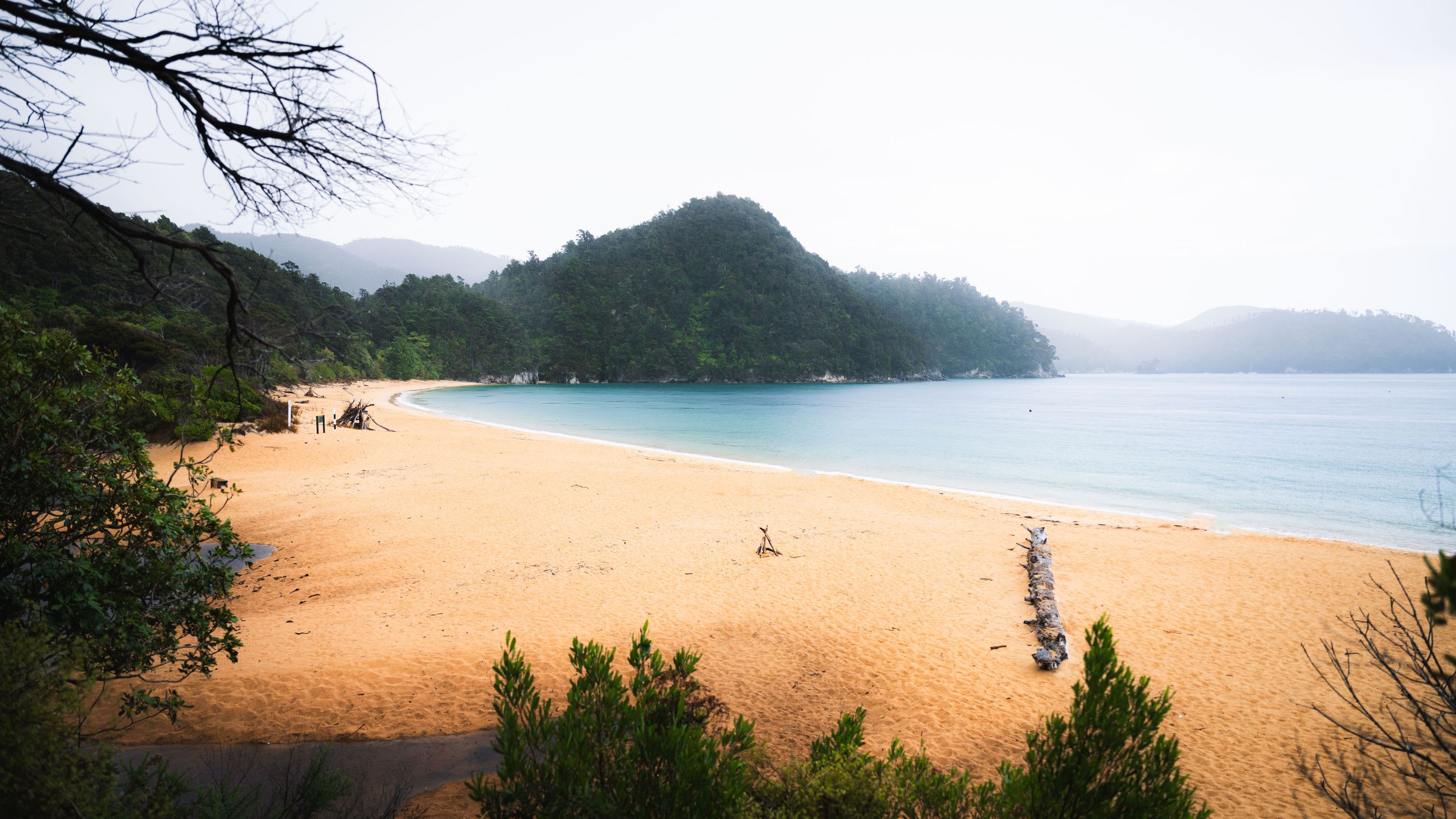 Anchorage Bay Beach, New Zealand