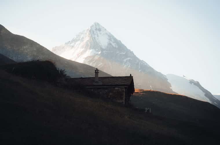 Another beautiful mountain hut
