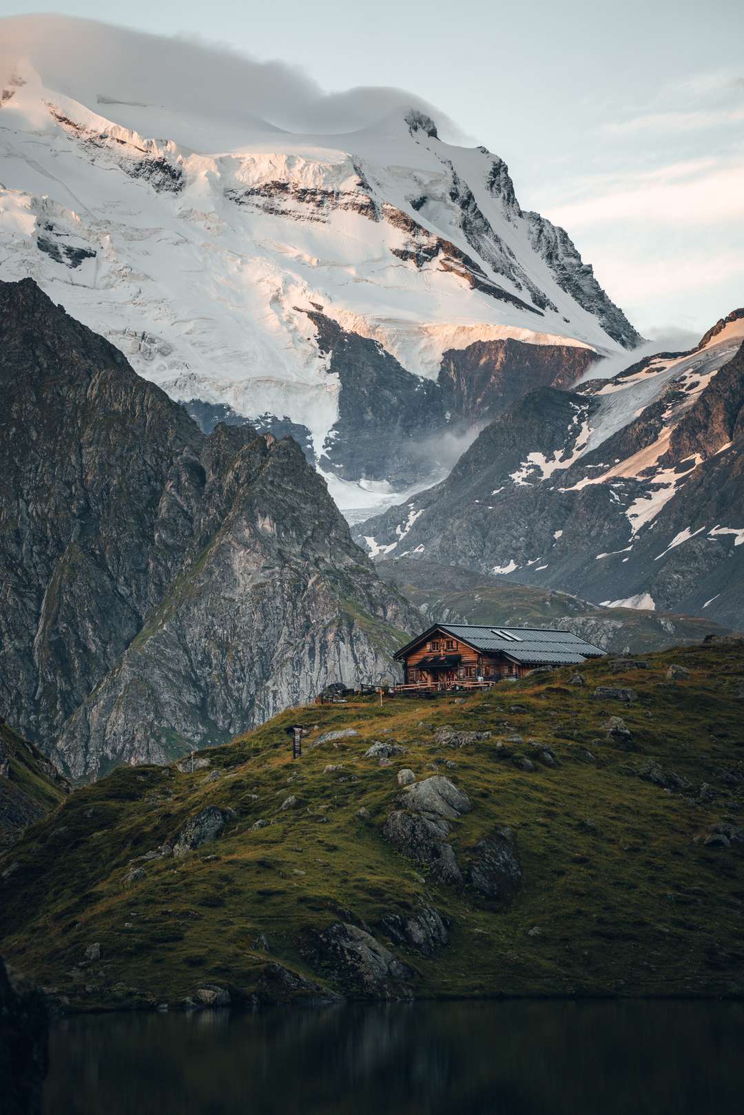 Get the exact geo-position for this spot: Cabane de Louvie