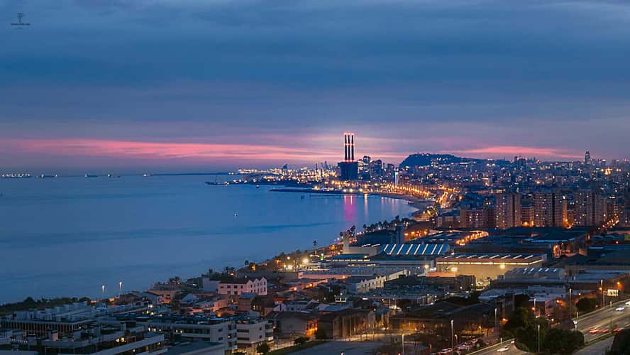 Barcelona Sunset