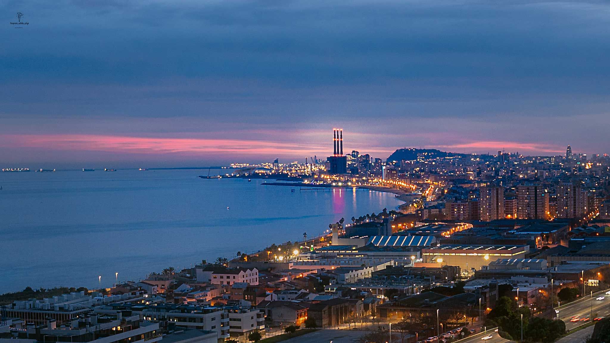 Barcelona Sunset, Spain