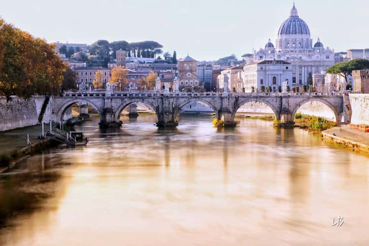 Basilica di San Pietro from Ponte Umberto I