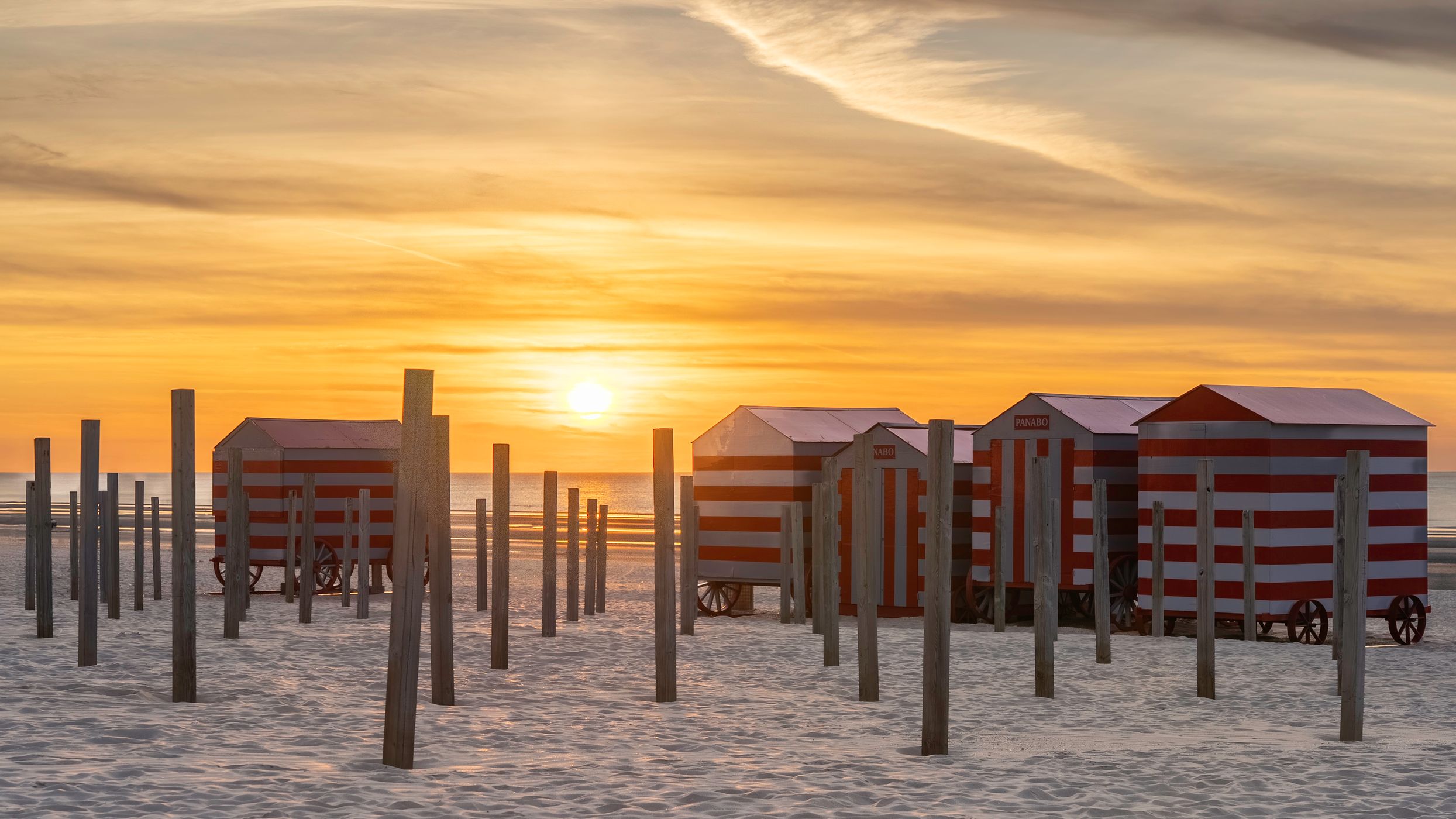 Beach  De Panne, Belgium