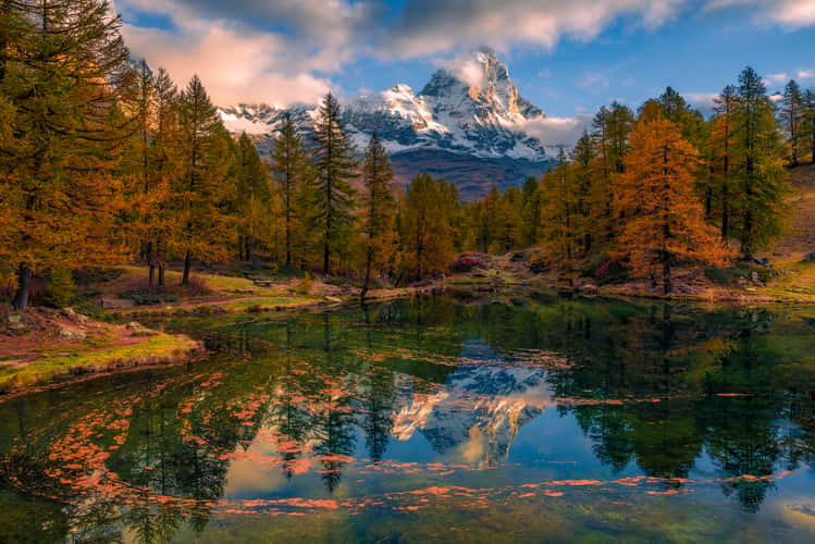 Blue Lake, Aosta Valley