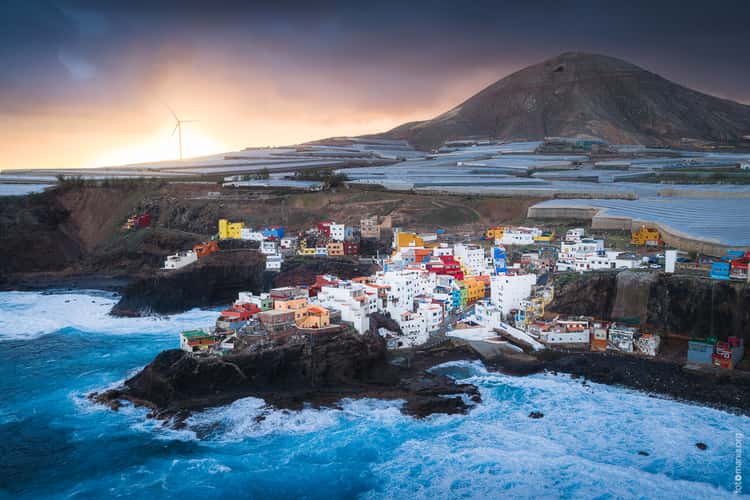 Caleta de Arriba, Galdar