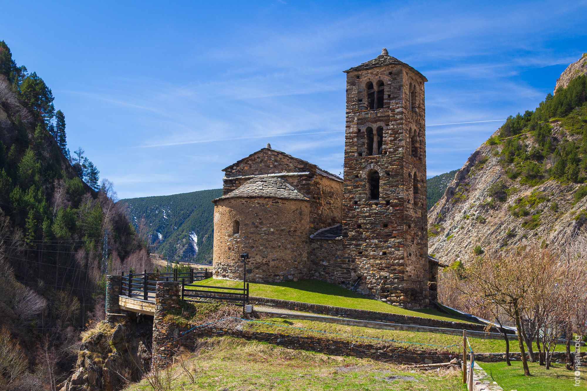 Church Sant Joan de Caselles, Andorra
