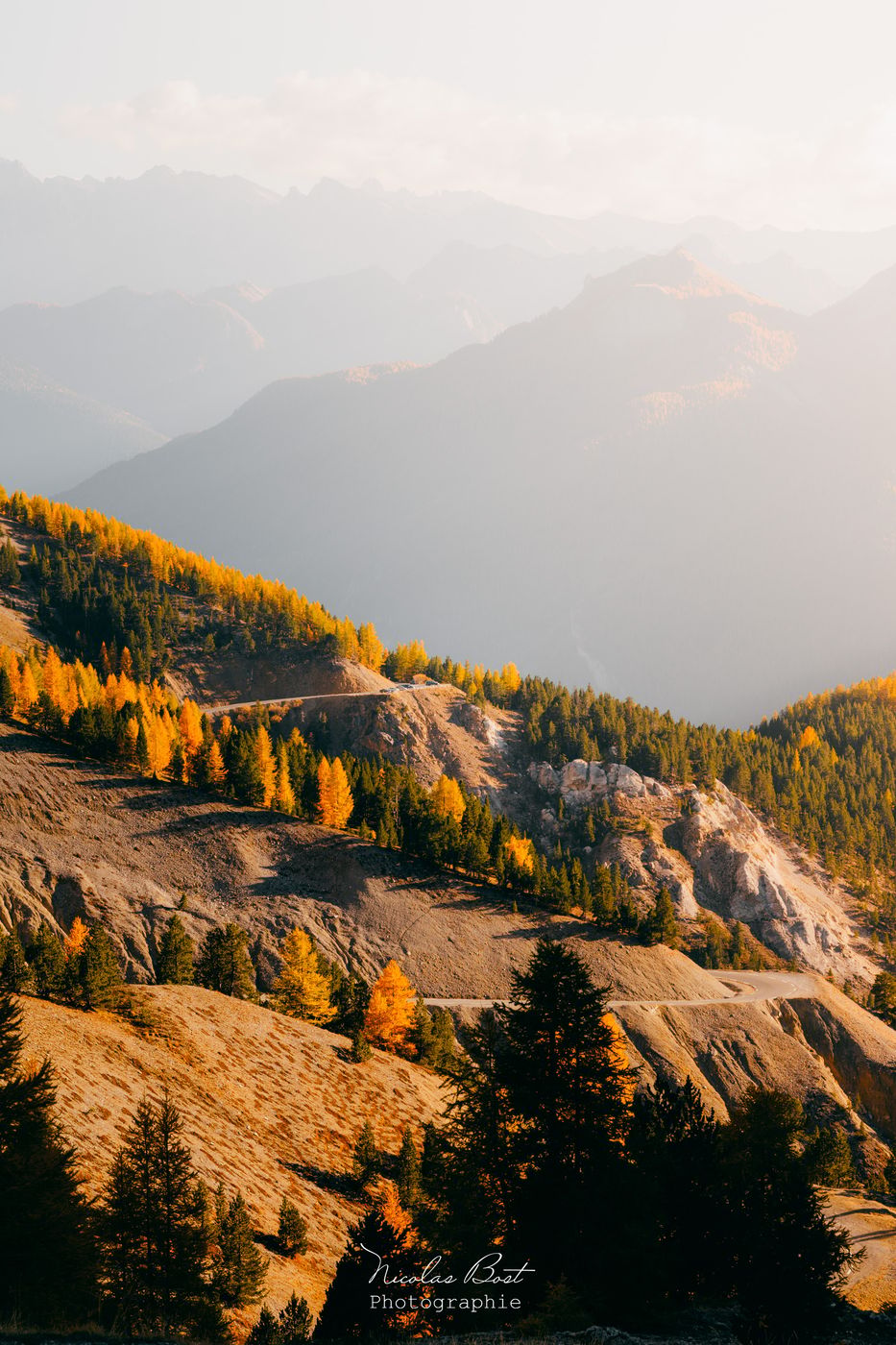 Col d'Izoard vue Sud, France