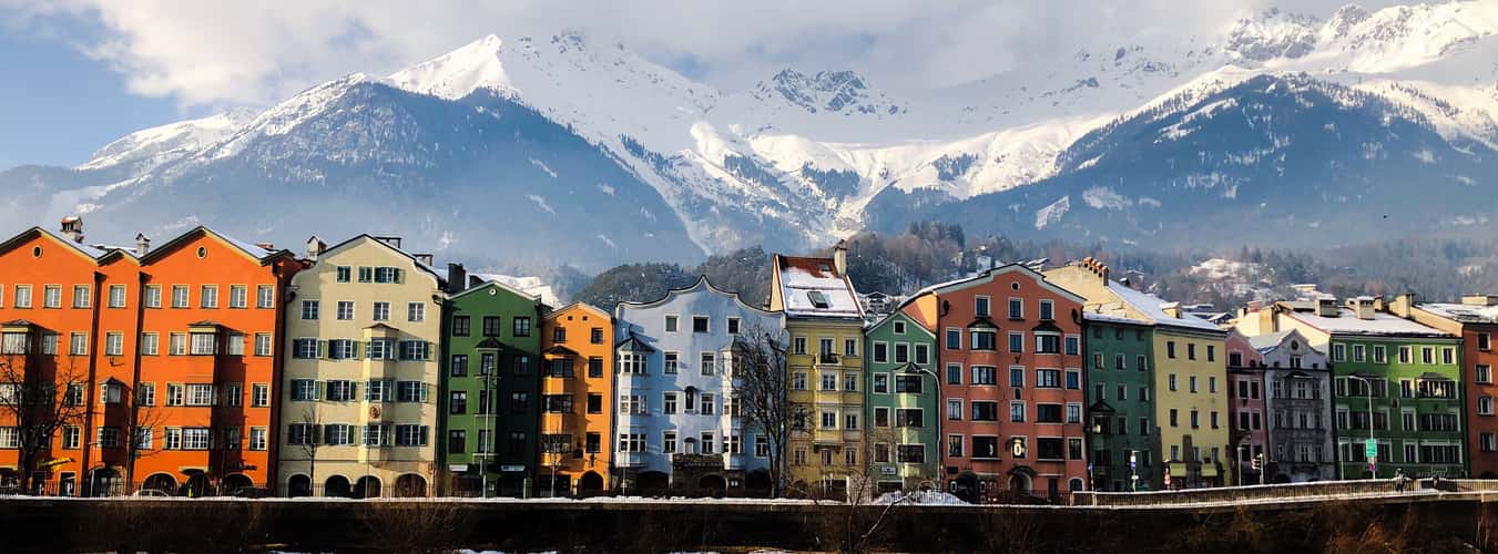 Colorful Houses Innsbruck