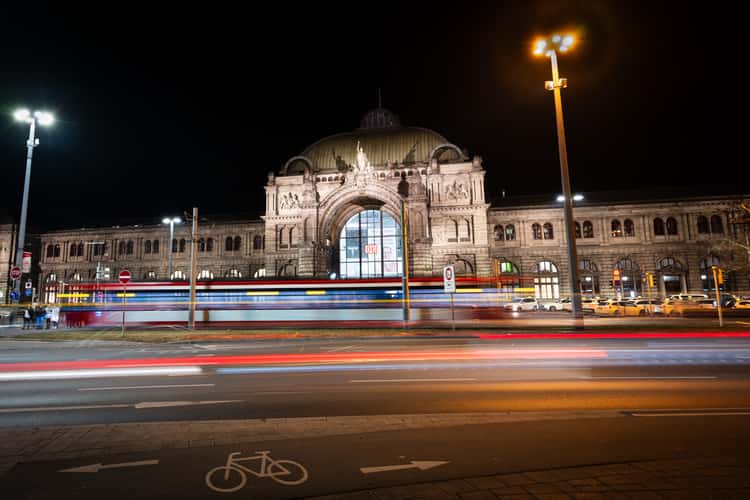 Der Nürnberger Hauptbahnhof