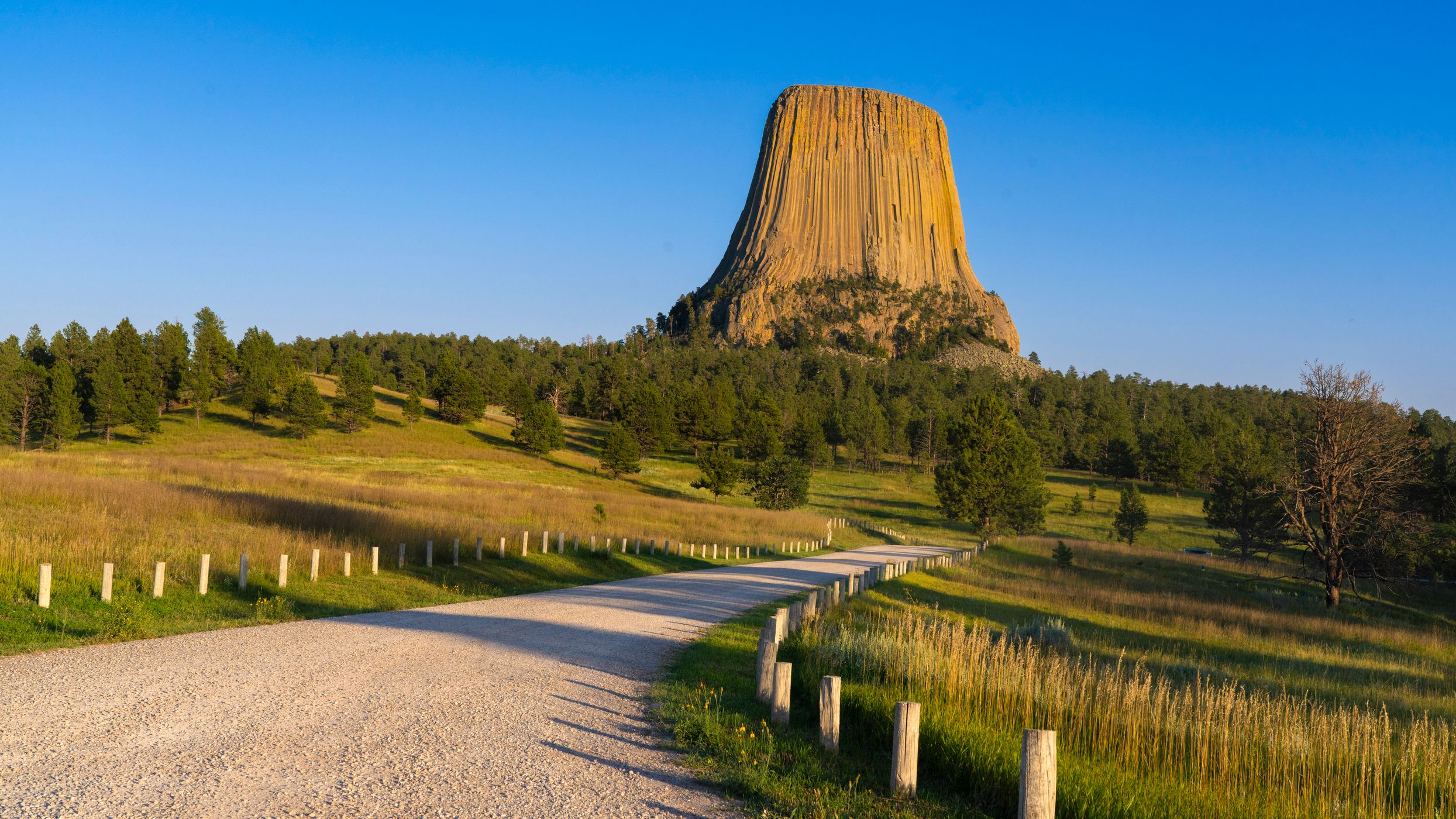 Devils tower west road, USA