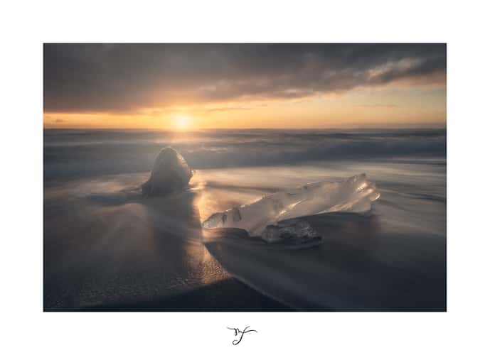 Diamond Beach in Iceland
