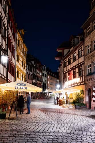 Die Weißgerbergasse, Nürnberg