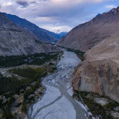Drone View from Talis, Tajikistan