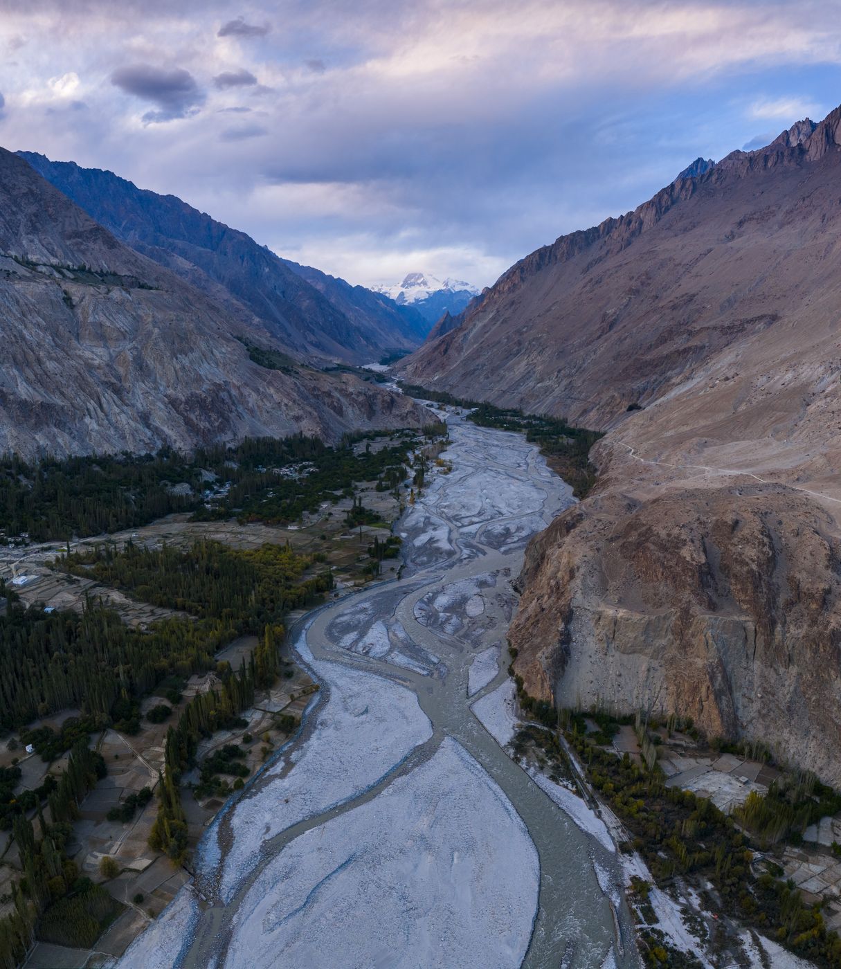 Drone View from Talis, Tajikistan