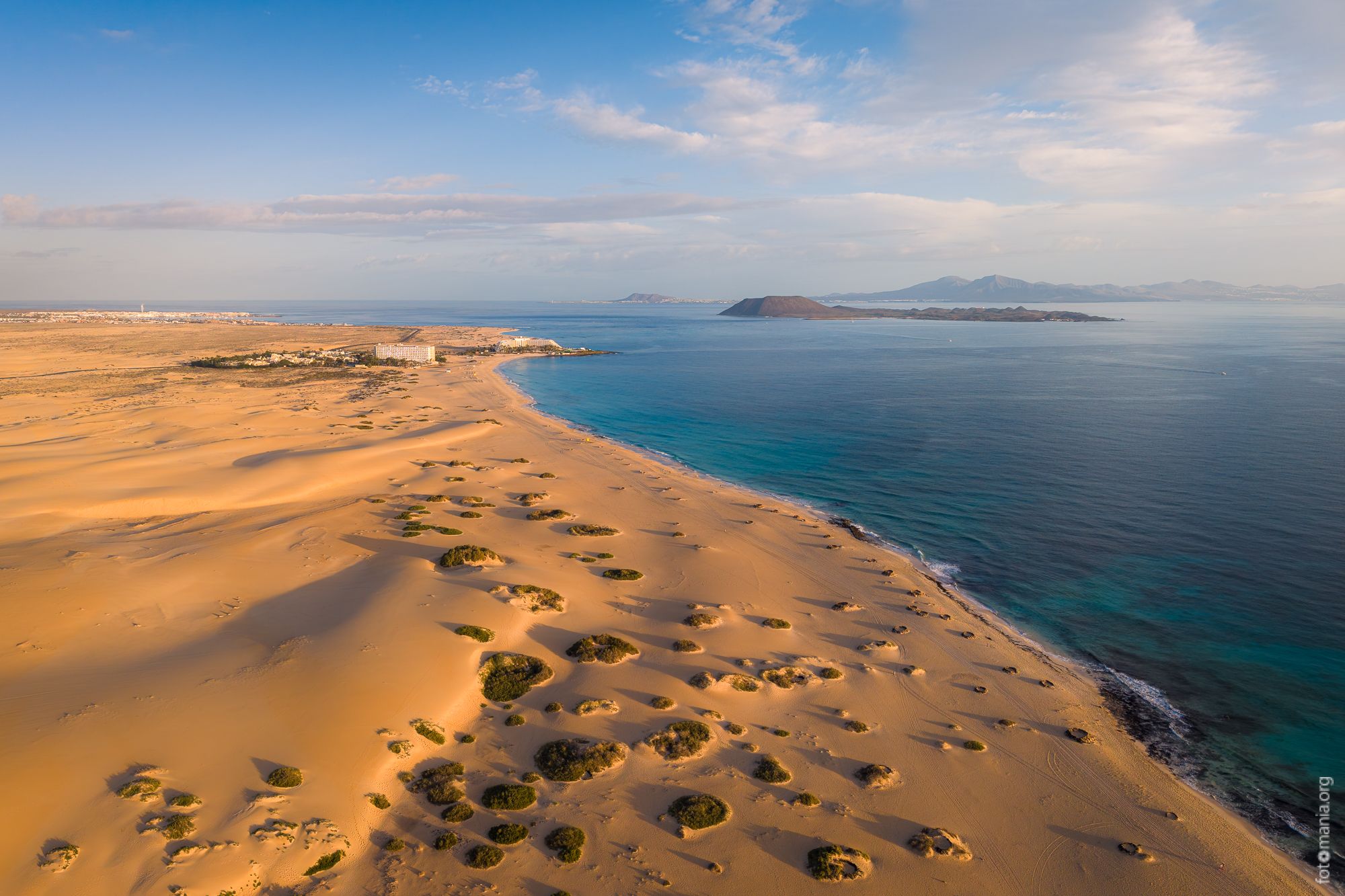 Dunas de Corralejo (drone), Spain