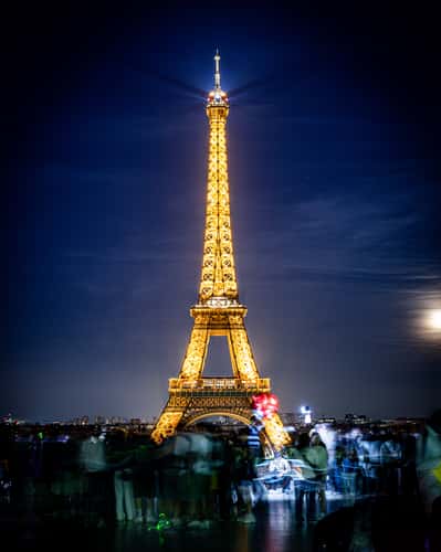 Eiffel Tower from Trocadero, Paris