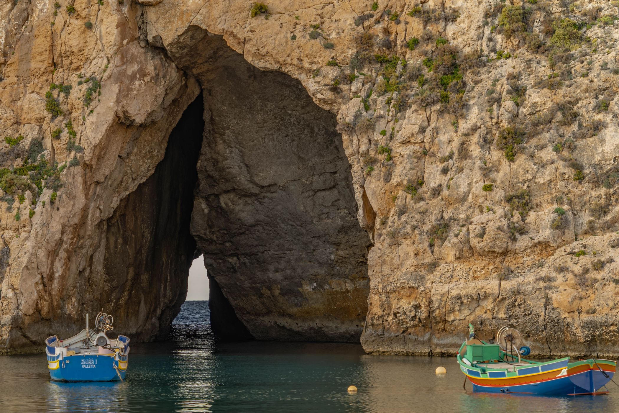 Entrance to the Inland Sea, Dwejra, Gozo, Malta
