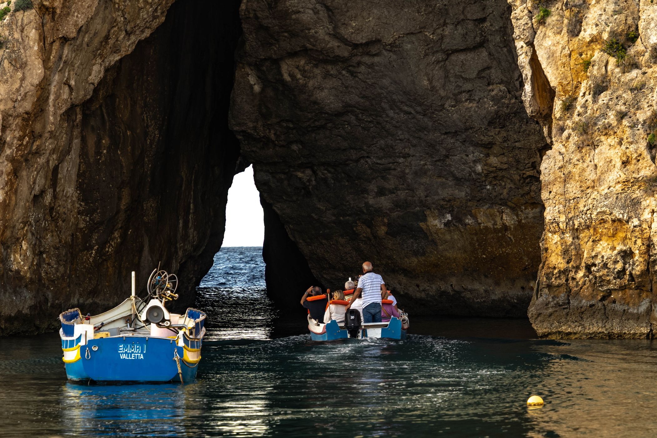 Entrance to the Inland Sea, Dwejra, Gozo, Malta