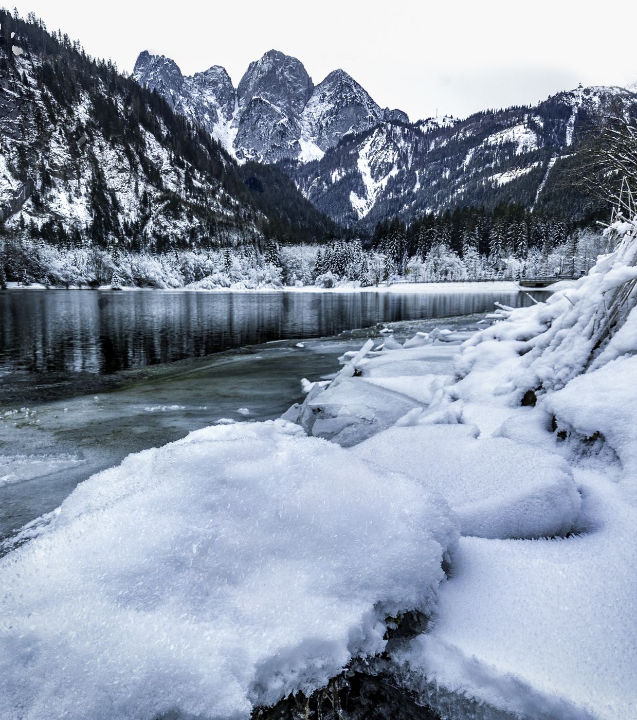 Gosau reservoir, Austria