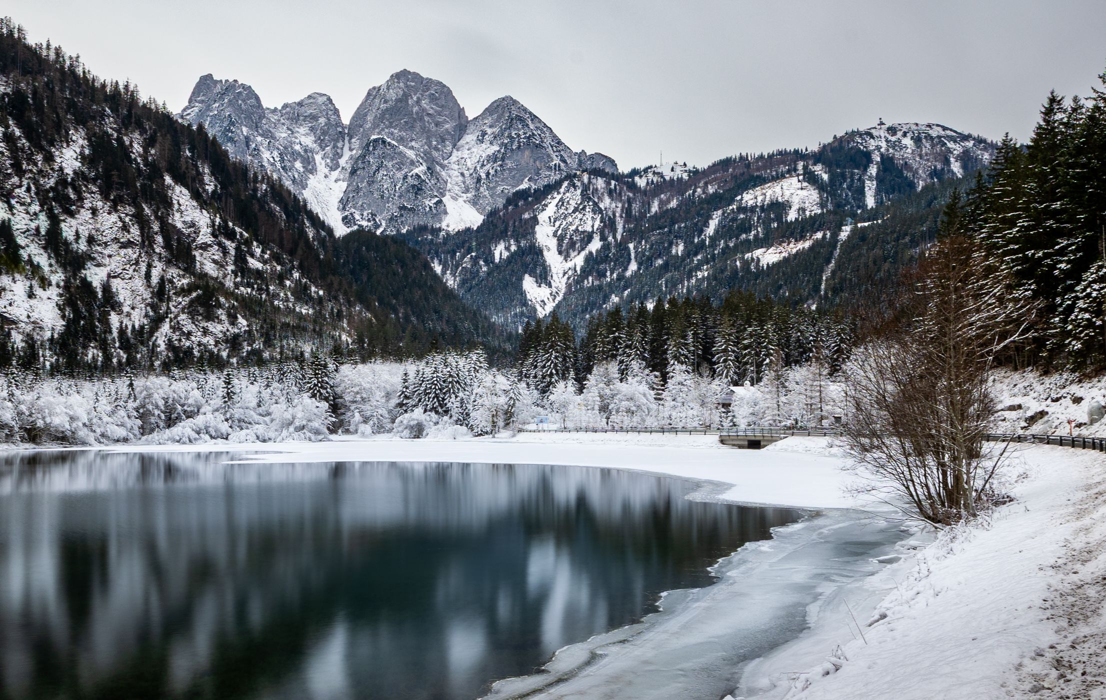 Gosau reservoir, Austria