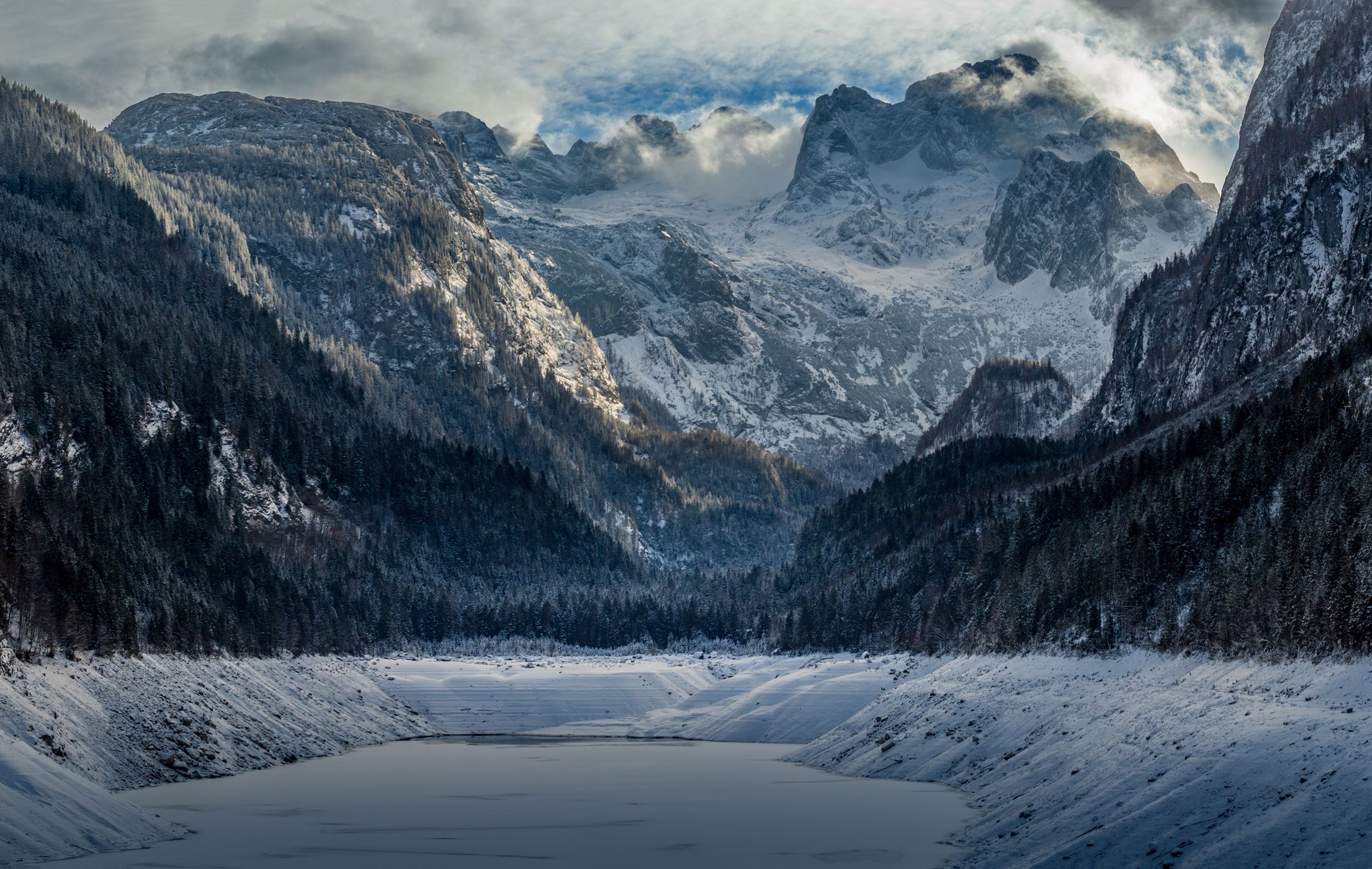 Gosausee (Drone), Austria