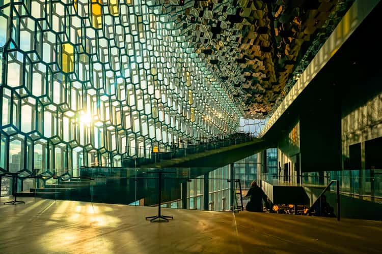 Inside Harpa - Concert Hall, Reykjavík