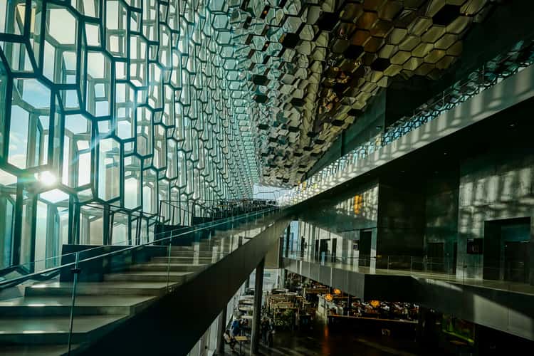 Inside Harpa - Concert Hall, Reykjavík