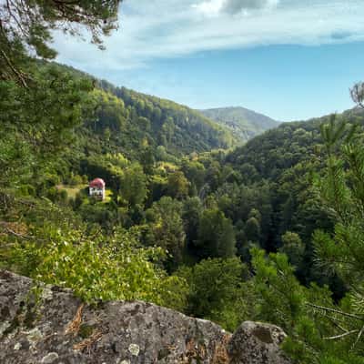 High rock near Štěpánov, Czech Republic