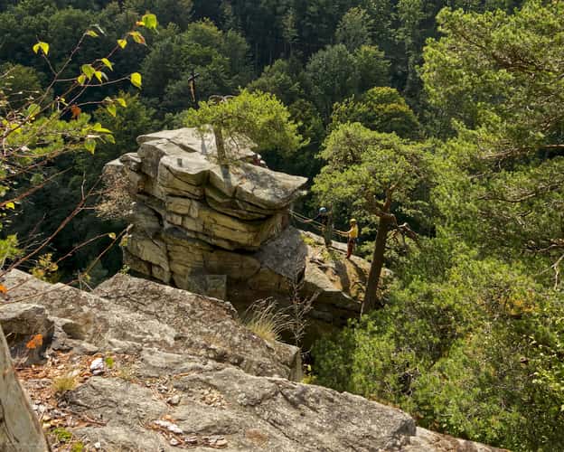 High rock near Štěpánov