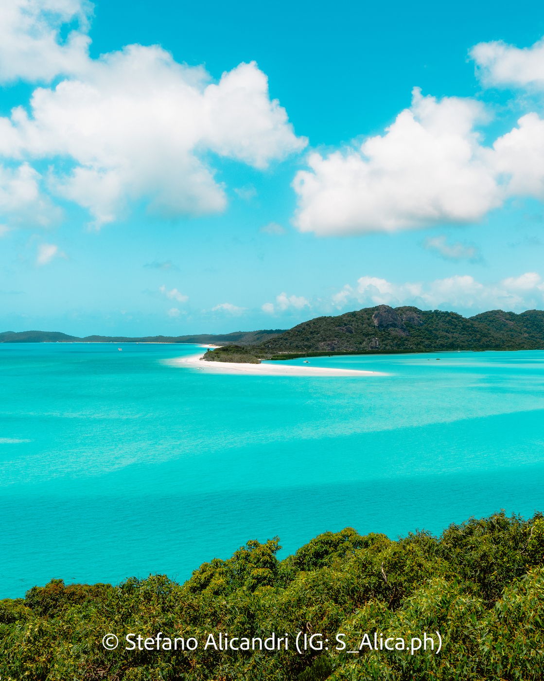 Hill Inlet Lookout Over Betty's and Whitehaven Beaches, Australia