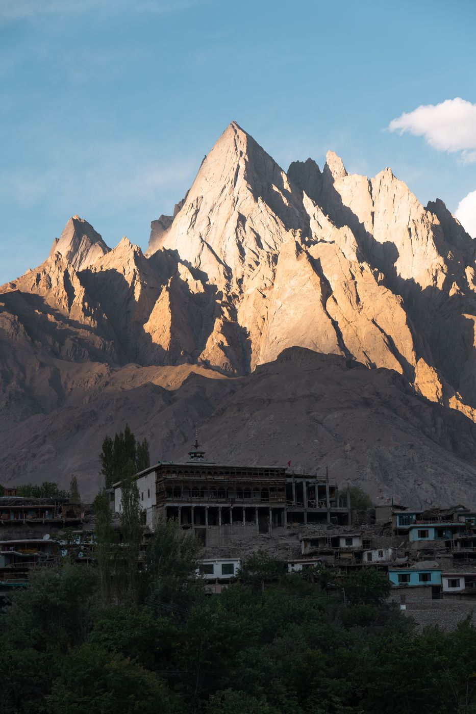 Homes Beneath the Mountain Hushe, Tajikistan