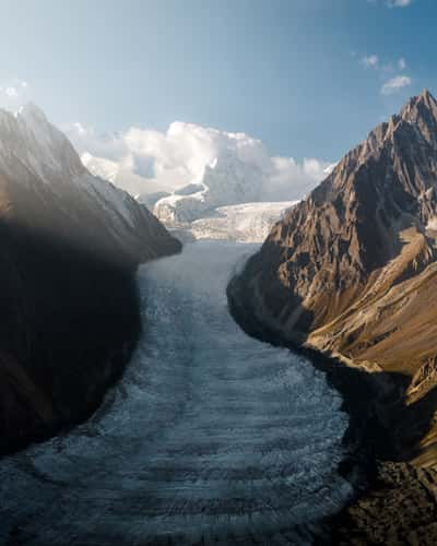 Hoppar Valley Glacier