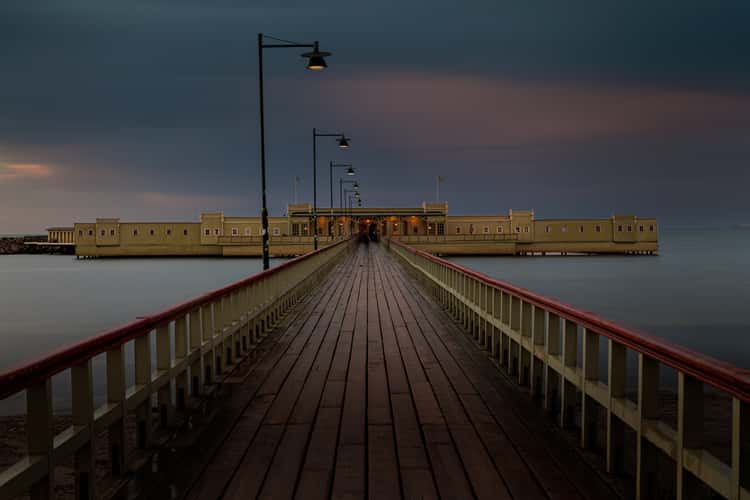 Kallbadhuset, Ribersborg