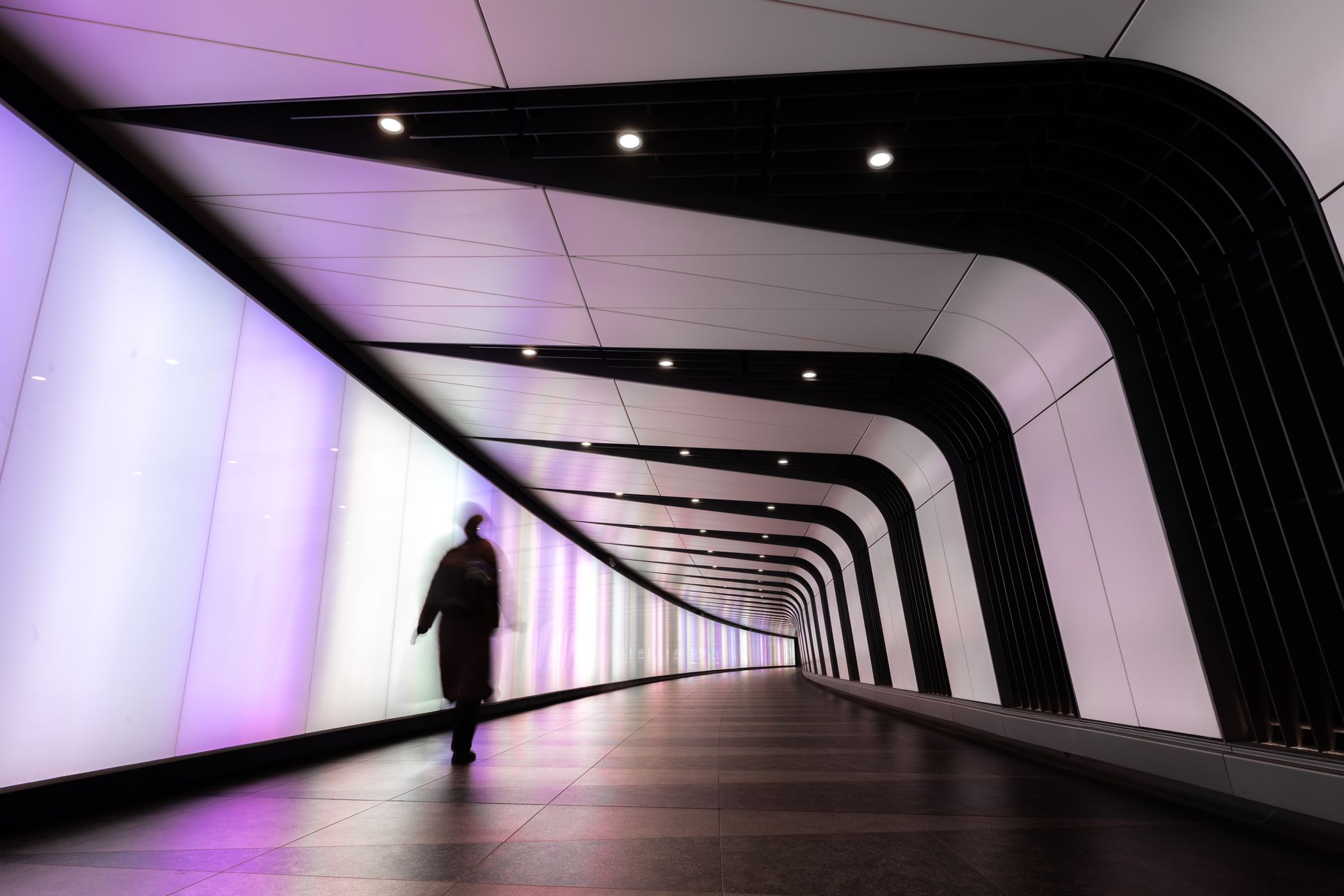 King's Cross/St Pancras Connecting Tunnel, London, United Kingdom