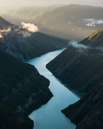 Komani Lake Drone View 2