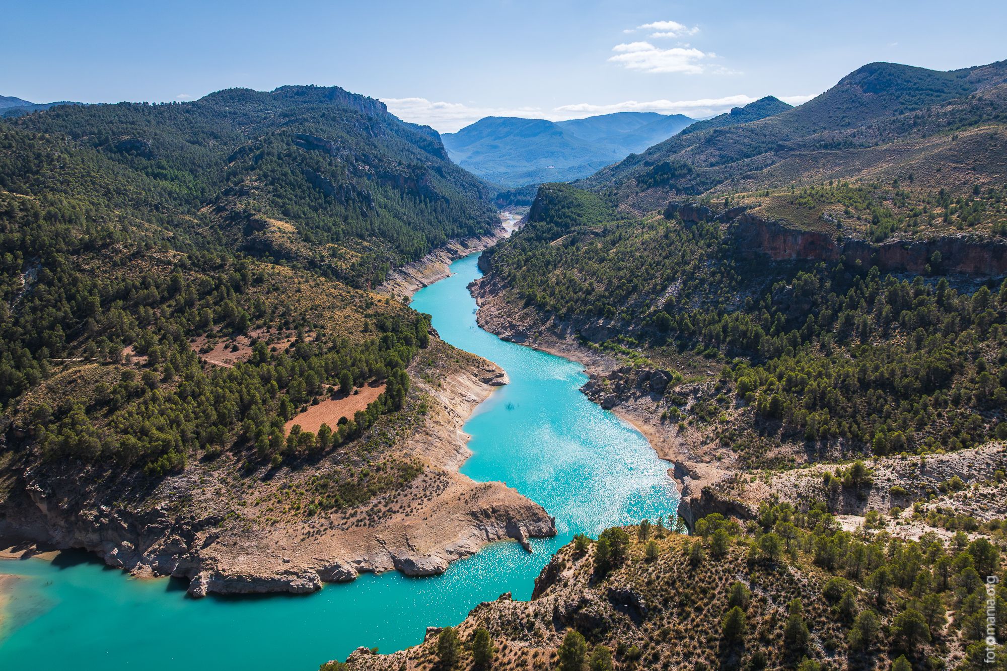 La Fuensanta Reservoir (drone), Spain