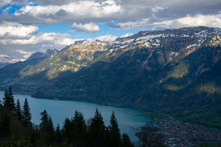 View from Harder Kulm