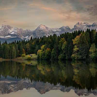 Lake Geroldsee, Karwendel, Germany